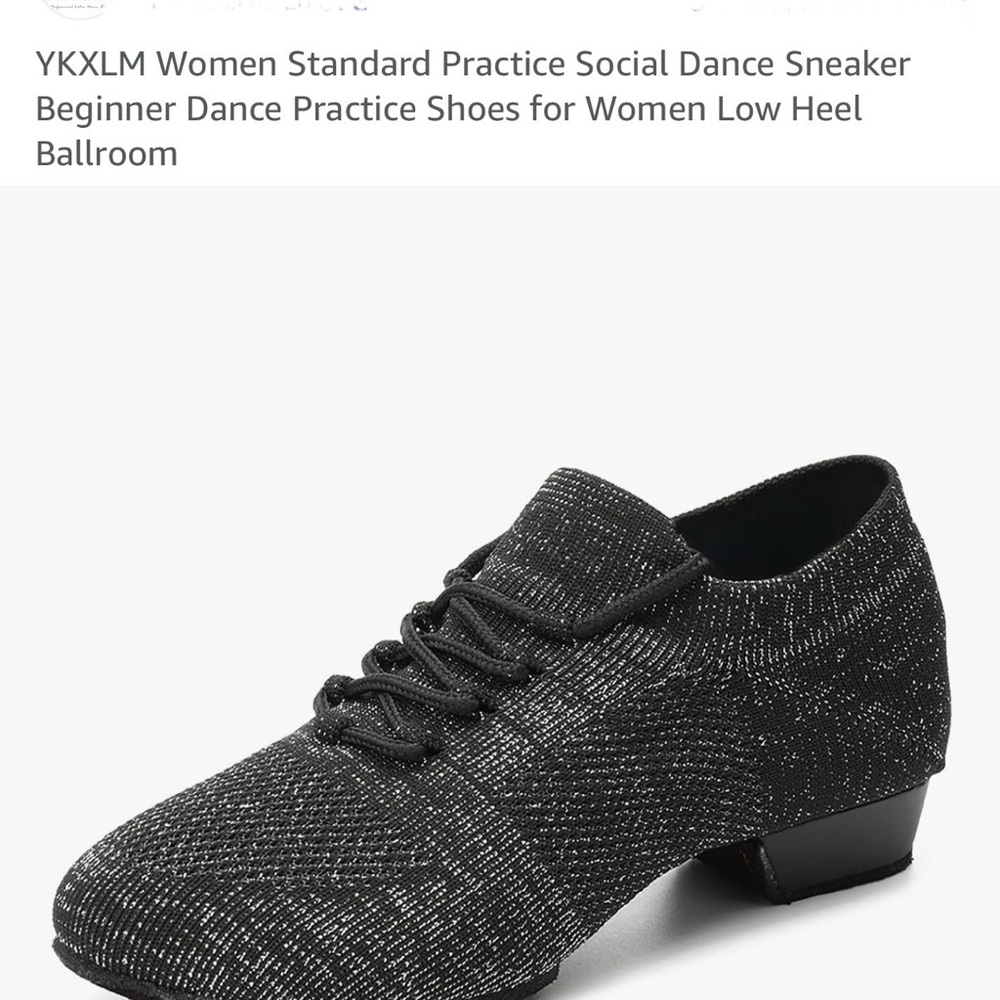 Women's Black Dance Sneakers
NEW. NEVER WORN.